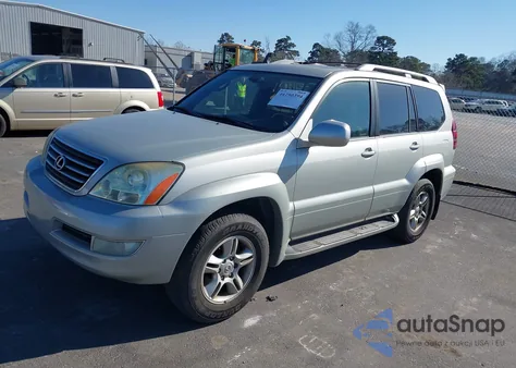 2003 Lexus Gx 470 z USA, uszkodzony, nr VIN JTJBT20X730008168